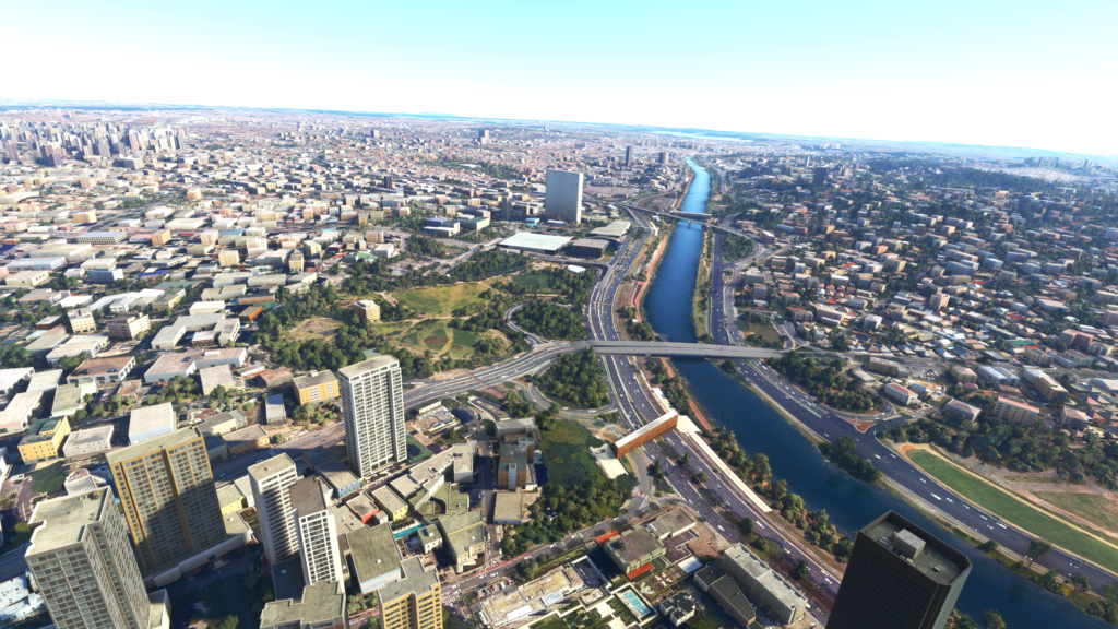 cenário de são paulo para flight simulator